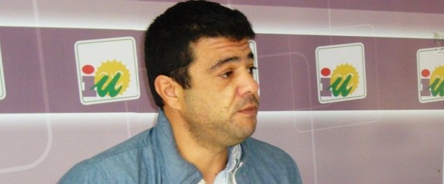 El portavoz de IULV-CA en Lepe (Huelva), Javier Valderas.