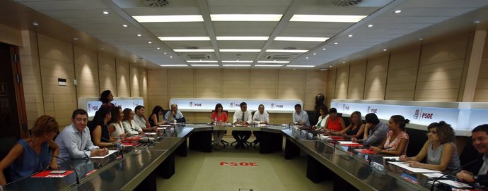 Reunión de la Comisión Ejecutiva Federal del PSOE 