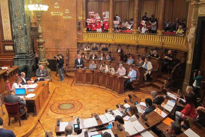 Pleno del Ayuntamiento de Barcelona de septiembre