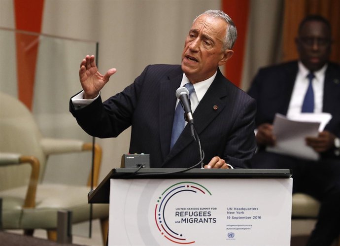 El presidente de Portugal, Marcelo Rebelo de Sousa