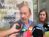 Alfredo Pérez Rubalcaba: "Primero hay que dar gobierno a España y después hablar del PSOE"