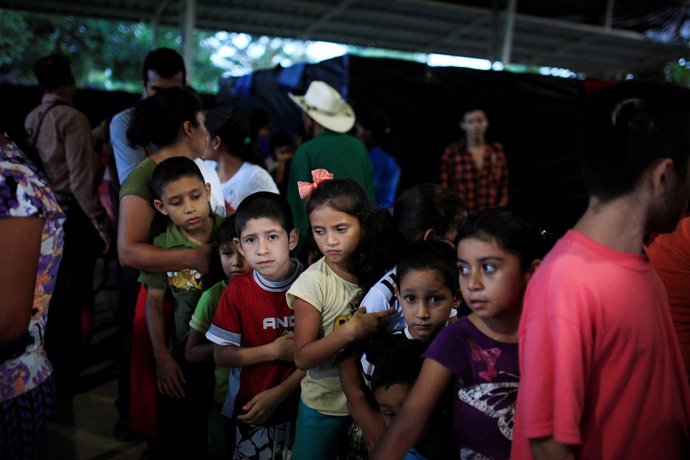 Desplazados internos en El Salvador