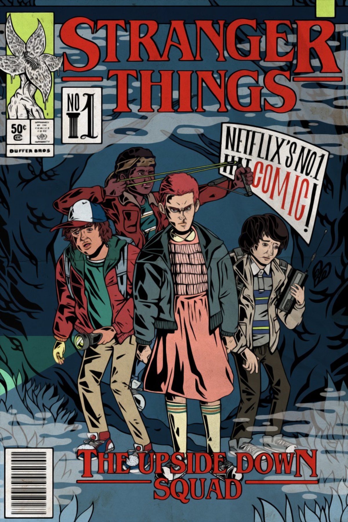 Y Si Stranger Things Fuera Un Comic De Los 80