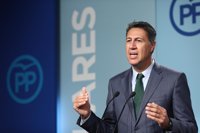 Albiol: "Que no triunfen las tesis de Iceta de llegar a acuerdos con independentistas"