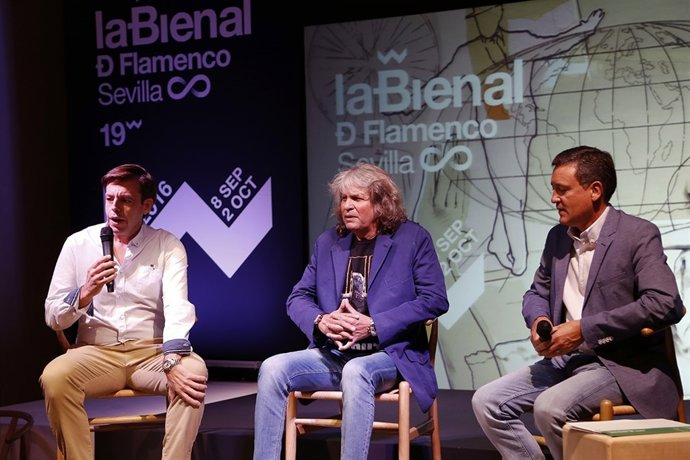 Presentación del espectáculo de José Mercé en la Bienal de Flamenco