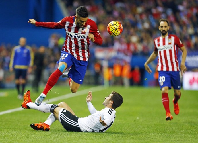 Atletico de Madrid vs Valencia, Carrasco.