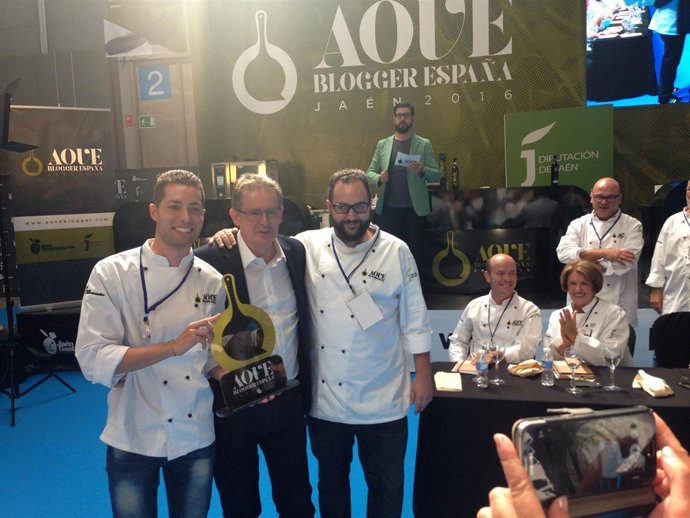 Entrega de premios del concurso AOVE Blogger en Tierra Adentro