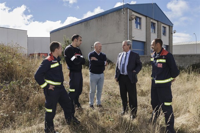 Visita a la parcela donde se ampliará el parque