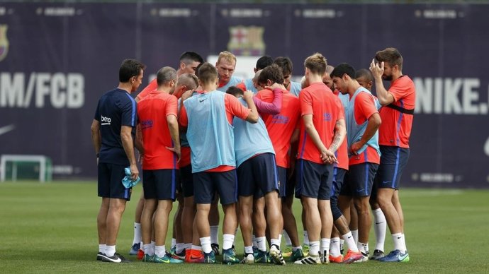 Entrenamiento Barcelona