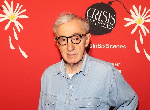 Woody Allen en la presentación de Crisis en seis escenas