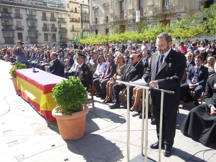 Acto del Día de la Policía en Jaén