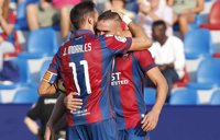 El Levante afianza el liderato y el Girona derrota al Reus