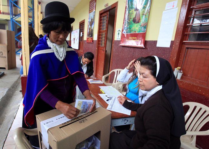 Votación del referéndum sobre el acuerdo Gobierno-FARC