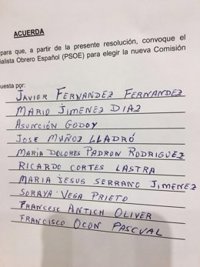 La gestora del PSOE celebra este lunes su primera reunión tras la dimisión de Pedro Sánchez