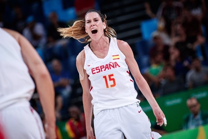 La jugadora española de baloncesto Anna Cruz