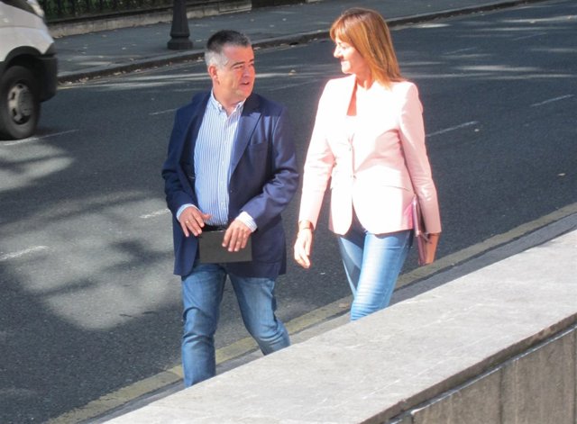 Idoia Mendia y Miguel Ángel Morales