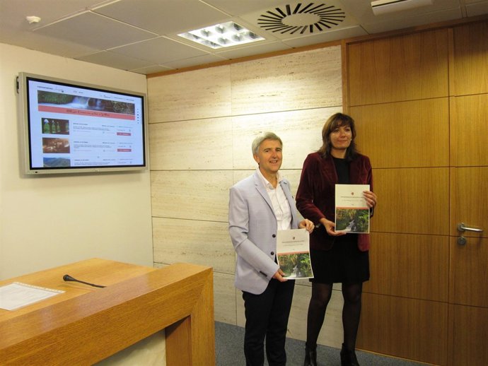 Presentación Serranobús con Rodríguez Osés y García