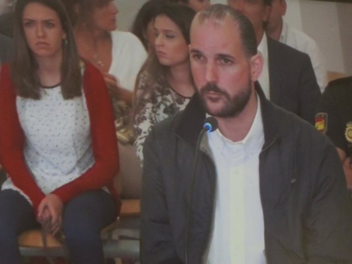 Imagen de Juan Cuenca durante su comparecencia en el juicio