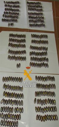 Tres detenidos en Puebla de Sancho Pérez con casi 4 kilos de droga ocultos en su cuerpo