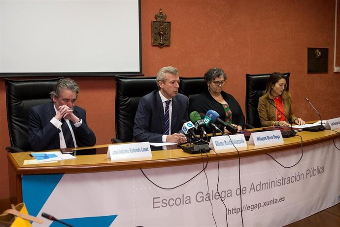 10,30 h.-    O vicepresidente da Xunta en funcións, Alfonso Rueda, asinará un co