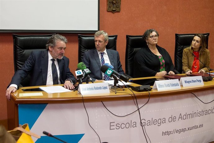 10,30 h.-    O vicepresidente da Xunta en funcións, Alfonso Rueda, asinará un co