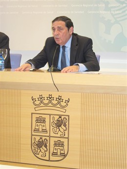 El consejero de Sanidad, Antonio María Sáez Aguado