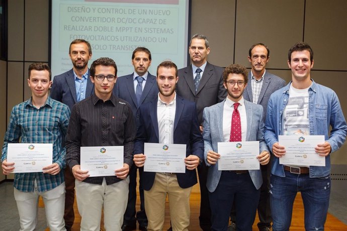 Entrega de los premios.