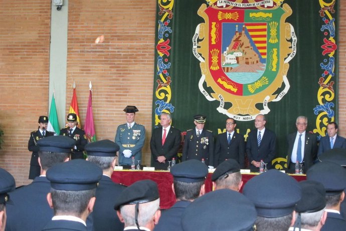 Día de la Policía Nacional Málaga 2016 garijo briones de la torre, ruiz espejo