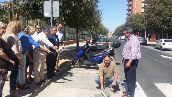 Zoido en Jardines de Hércules.