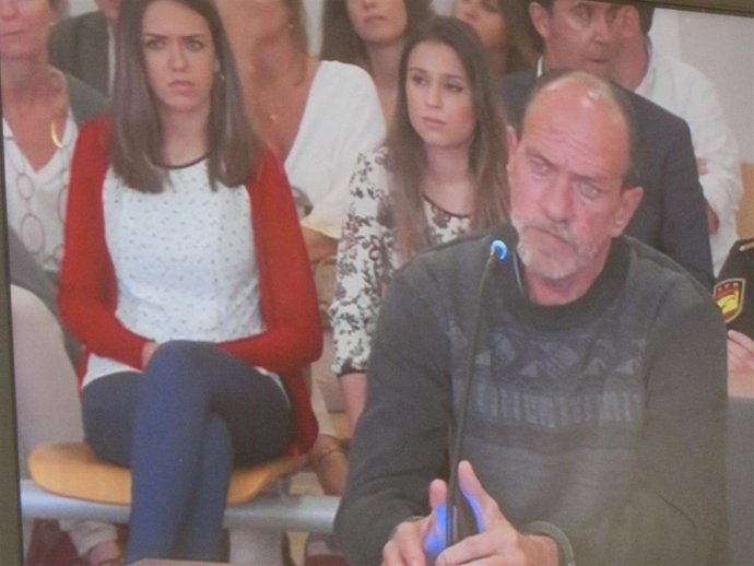 El acusado Valentin Ion, durante su comparecencia