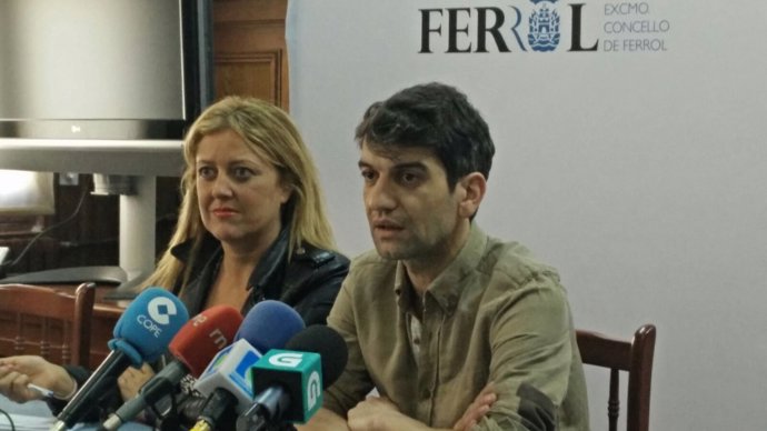 Jorge Suárez y Beatriz Sestayo, bipartito de Ferrol