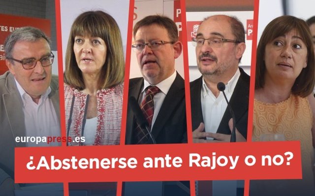 ¿Abstenerse Ante Rajoy O No? Esto Es Lo Que Han Dicho Federaciones Del PSOE