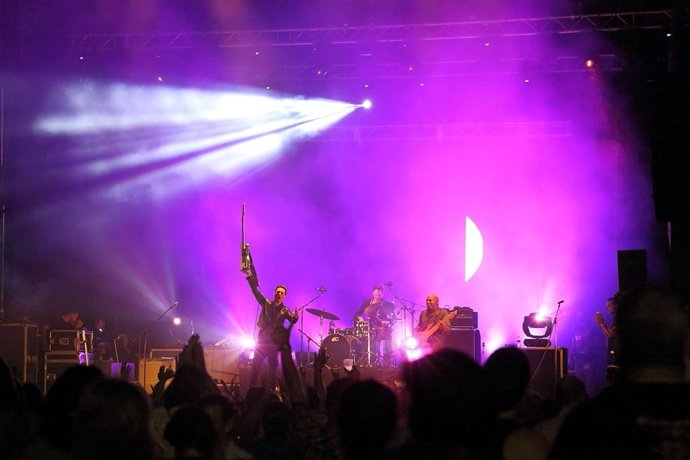 Lawrence Jones durante su actuación.