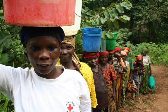 Aguadoras en África