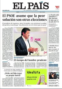 Las portadas de los periódicos de hoy, martes 4 de octubre de 2016