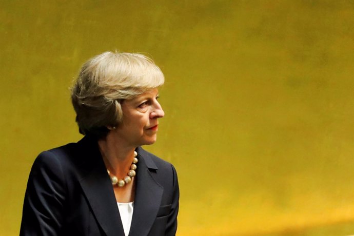 La primera ministra de Reino Unido, Theresa May