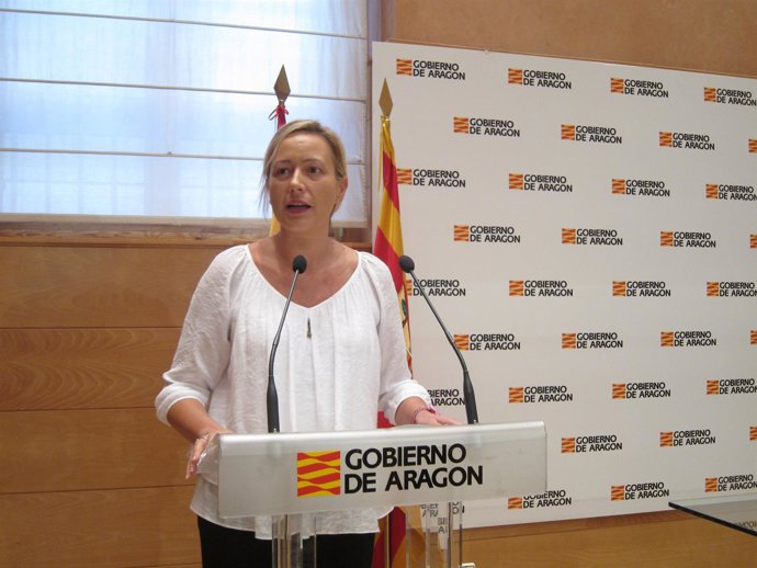 La consejera de Economía del Gobierno de Aragón, Marta Gastón