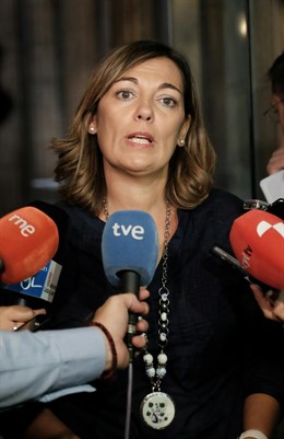 Marcos atiende a los medios tras la sectorial de Agricultura