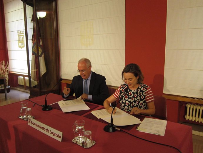 Ceniceros y Gamarra firman el Convenio de Capitalidad