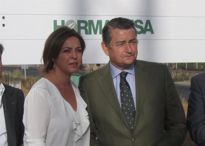 Antonio Sanz con Isabel Ambrosio
