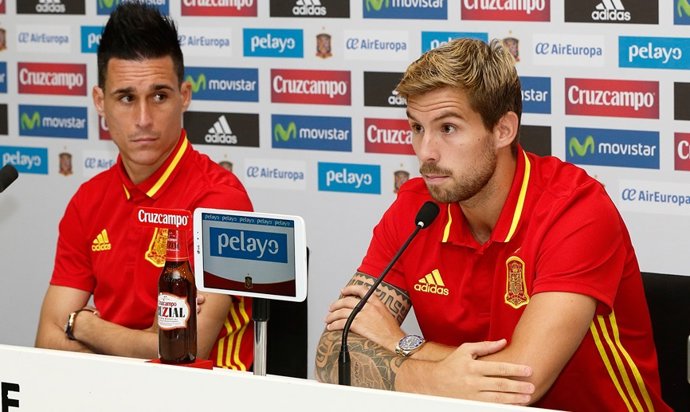 Callejón y Martínez en rueda de prensa