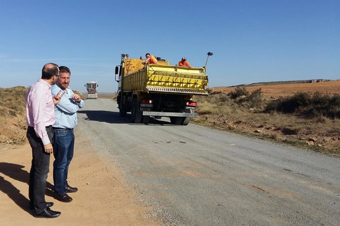 Soro presenta proyectos de mejora de la carretera A-228 entre Gúdar y Camarillas