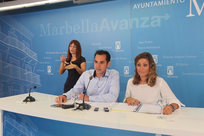 Rueda de prensa posterior a la junta de gobierno local de Marbella 