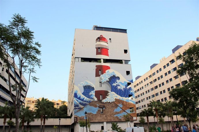 NP Y Fotografía La Ruta De Murales Artísticos De Estepona Incorpora Una Obra Que