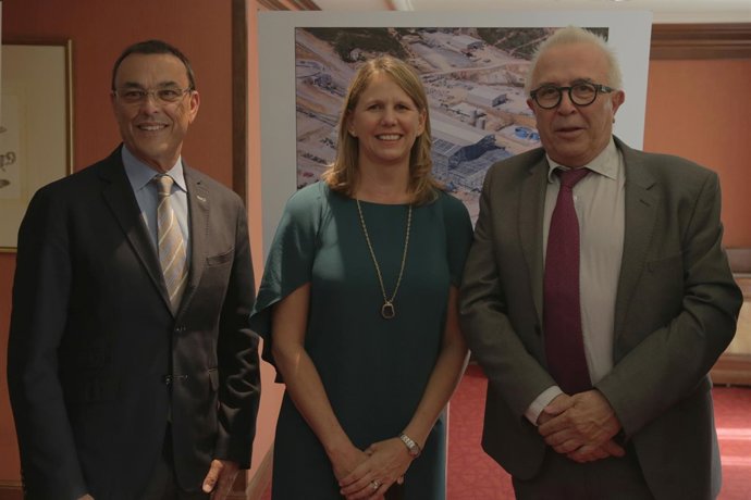 El consejero de Empleo, José Sánchez Maldonado, en el X aniversario de Matsa 