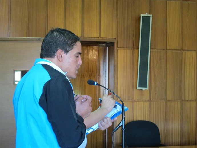 Imagen del acusado de matar a una anciana con una rama de limonero en El Raal