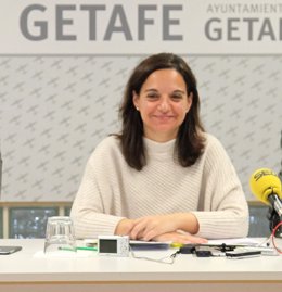 La alcaldesa de Getafe, Sara Hernández. 