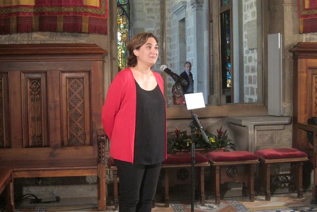 La alcaldesa de Barcelona, Ada Colau