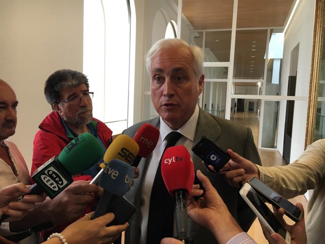 José Luis Concepción en la apertura del Año Judicial CyL 