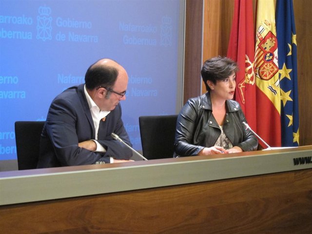 Manu Ayerdi y María Solana.